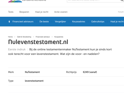 nunotariaat betrouwbaar